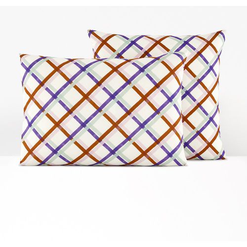 Piaro Graphic 30% Recycled Cotton Pillowcase - LA REDOUTE INTERIEURS - Modalova