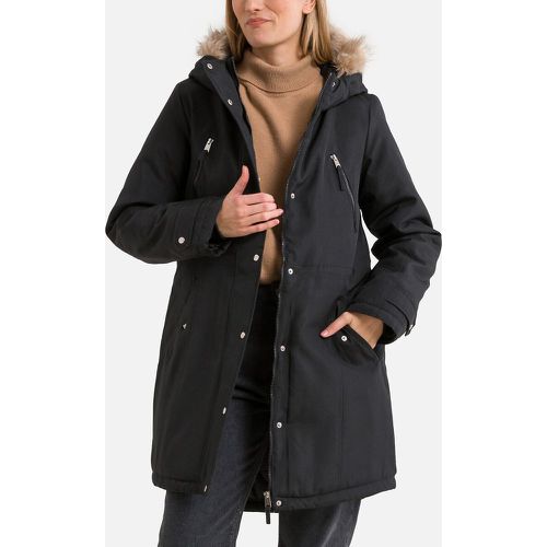 Hooded Parka with Faux Fur Trim - Vero Moda - Modalova