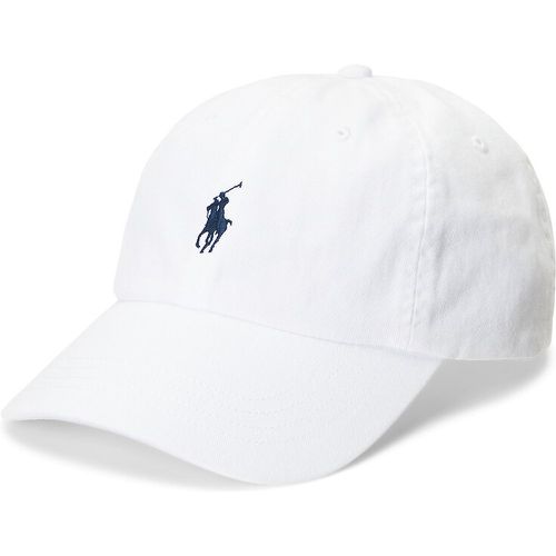 Polo Player Cotton Cap with Embroidered Logo - Polo Ralph Lauren - Modalova