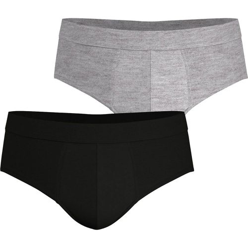 Pack of 2 Briefs with a Second Skin Effect in Cotton - Eminence - Modalova