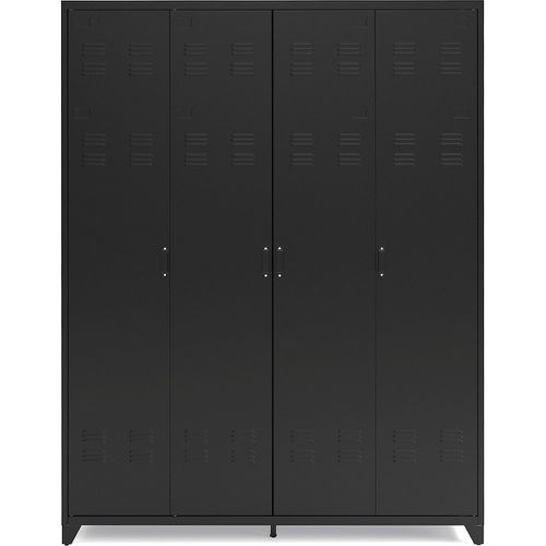 Hiba 4-Door Steel Cabinet - LA REDOUTE INTERIEURS - Modalova