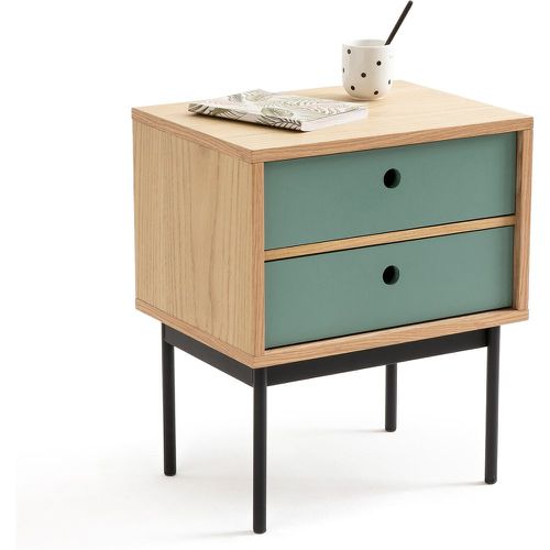 Nyjo Bedside Table with 2 Reversible Drawers - LA REDOUTE INTERIEURS - Modalova