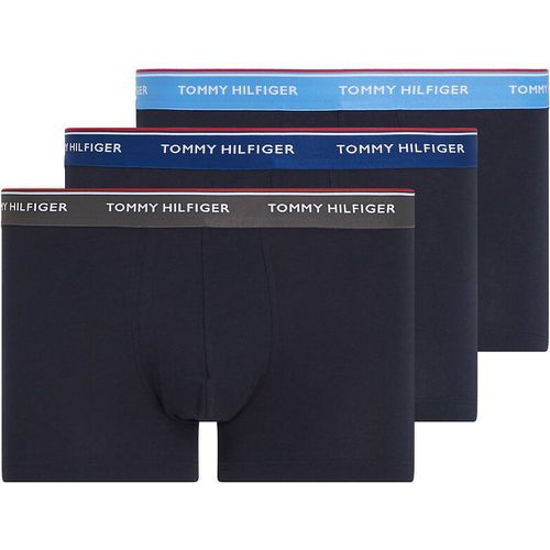 Pack of 3 Hipsters in Plain Cotton - Tommy Hilfiger - Modalova