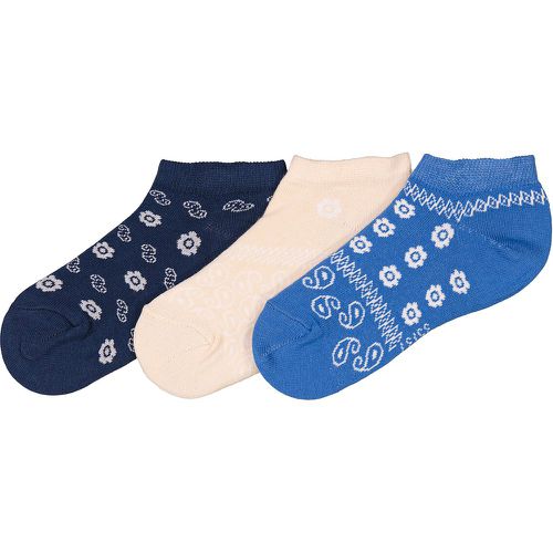 Pack of 3 Pairs of Socks in Cotton Mix - LA REDOUTE COLLECTIONS - Modalova