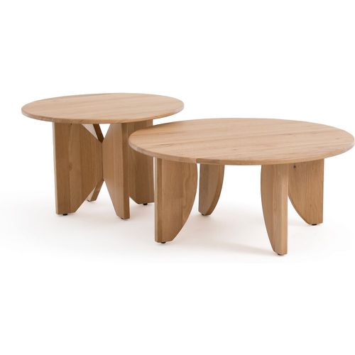 Set of 2 Minimal Round Nesting Coffee Tables - LA REDOUTE INTERIEURS - Modalova