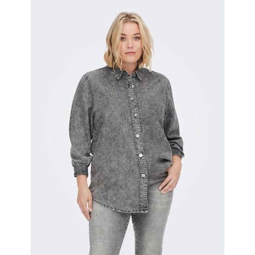 Denim Long Sleeve Blouse - ONLY CARMAKOMA - Modalova