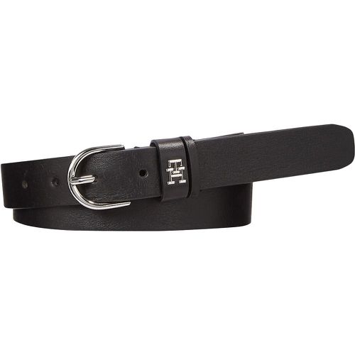 Effortless Leather Slim Belt, Width 2.5cm - Tommy Hilfiger - Modalova