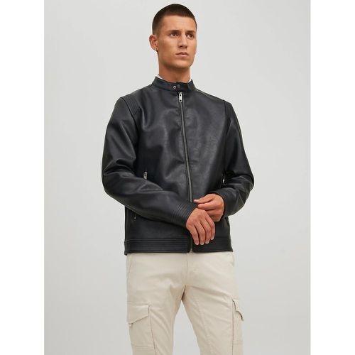 Faux Leather Jacket - jack & jones - Modalova