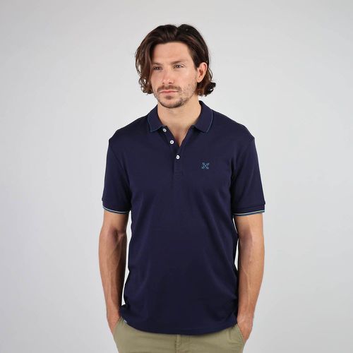 Graphic Print Polo Shirt in Cotton with Short Sleeves - Oxbow - Modalova