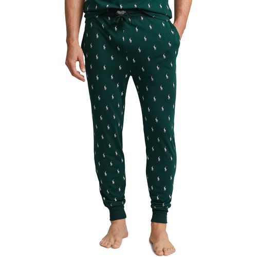 Logo Print Pyjama Bottoms in Cotton - Polo Ralph Lauren - Modalova
