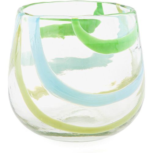 Spezita Patterned Transparent Glass Vase - AM.PM - Modalova