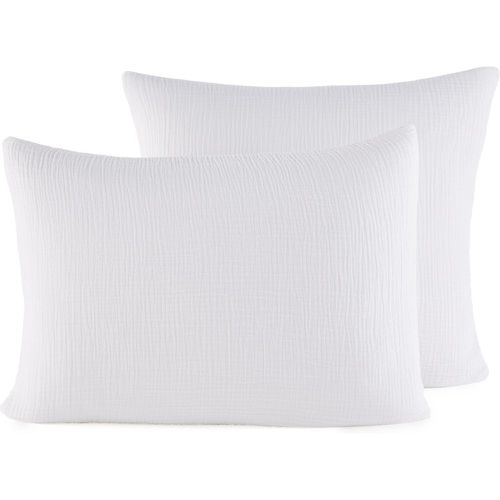 Yafa 100% Organic Cotton Muslin 200 Thread Count Pillowcase - AM.PM - Modalova