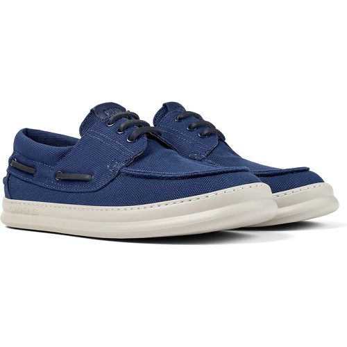 Lona Boat Shoes in Recycled Canvas/Leather - Camper - Modalova