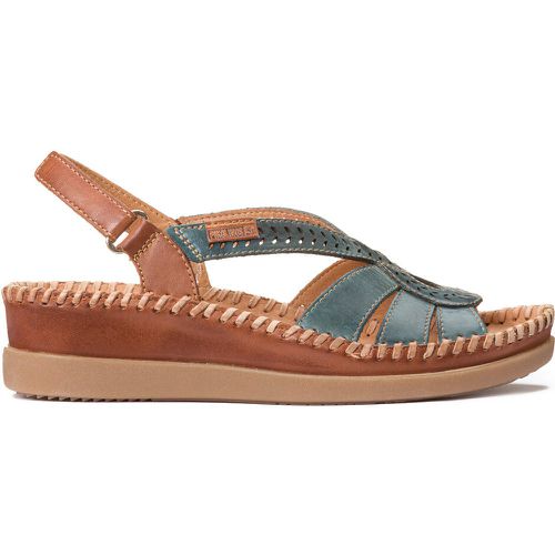 Cadaques Leather Wedge Sandals - Pikolinos - Modalova