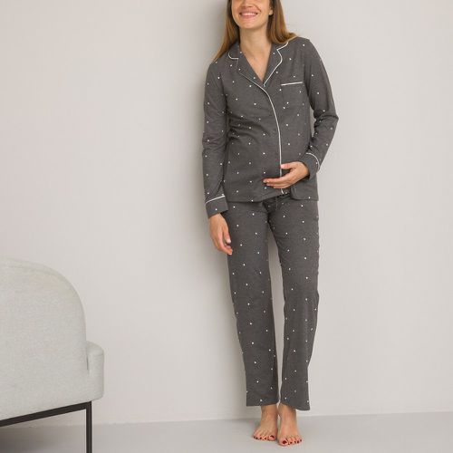 Printed Maternity/Nursing Pyjamas with Long Sleeves - LA REDOUTE COLLECTIONS - Modalova