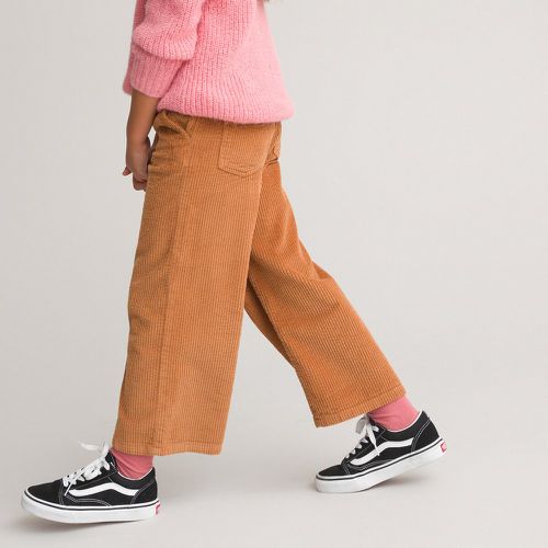 Cotton Corduroy Trousers with Wide Leg - LA REDOUTE COLLECTIONS - Modalova