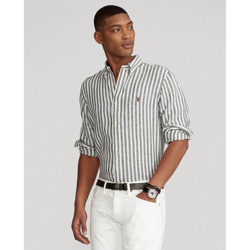 Striped Linen Shirt in Slim Fit - Polo Ralph Lauren - Modalova