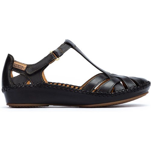 Vallarta Semi-Wedge Sandals in Leather - Pikolinos - Modalova