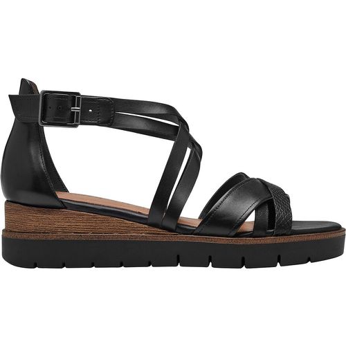 Leather Multi Strap Sandals with Wedge Heel - tamaris - Modalova
