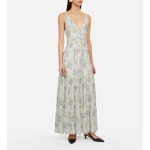 Floral Backless Cami Maxi Dress with Tiers - THE KOOPLES - Modalova