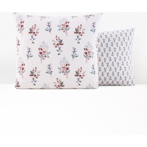 Jeanne Floral 100% Washed Cotton Pillowcase - LA REDOUTE INTERIEURS - Modalova