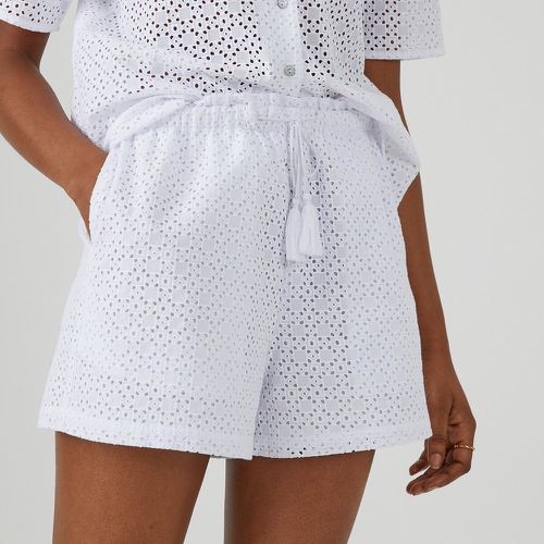 Cotton Broderie Anglaise Shorts - LA REDOUTE COLLECTIONS - Modalova