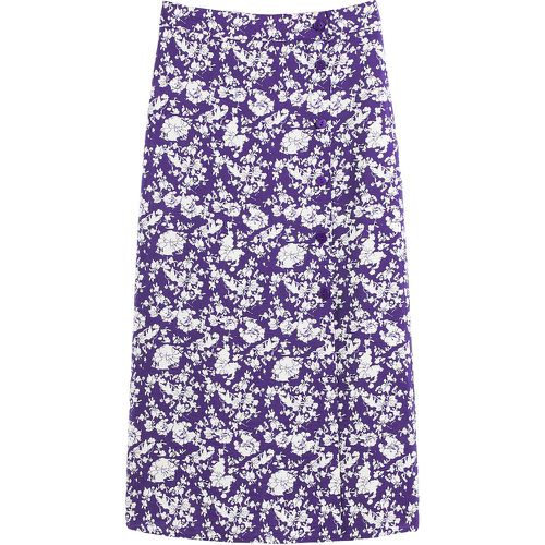 Floral Button-Through Skirt - LA REDOUTE COLLECTIONS - Modalova