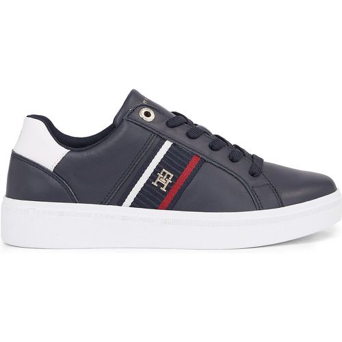 Leather Trainers - Tommy Hilfiger - Modalova