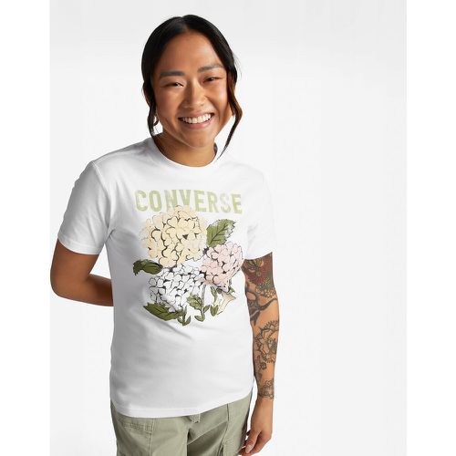 Outdoor Floral Art T-Shirt in Cotton - Converse - Modalova