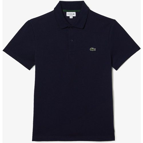 Short Sleeve Polo Shirt in Cotton Mix with Buttoned Collar - Lacoste - Modalova