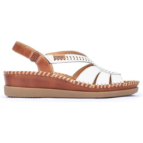 Cadaques Leather Sandals with Wedge Heel - Pikolinos - Modalova