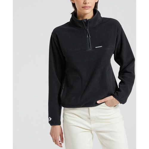 Popover Sweatshirt with Half Zip - Converse - Modalova
