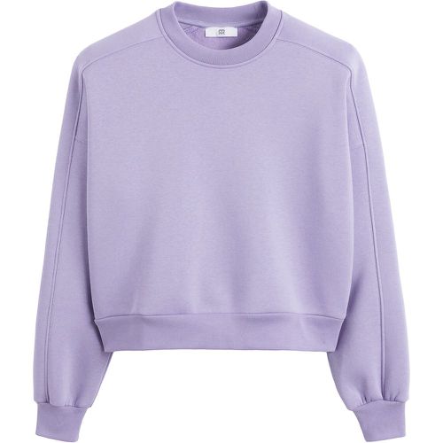 Cotton Mix Cropped Sweatshirt - LA REDOUTE COLLECTIONS - Modalova