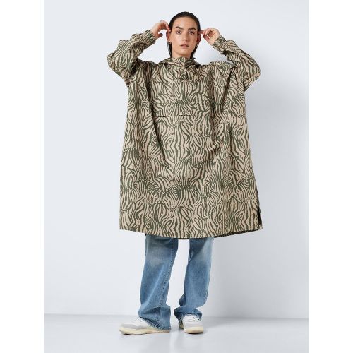 Printed Waterproof Poncho - Noisy May - Modalova