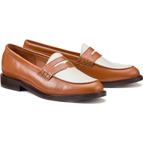 Two-Tone Leather Loafers - LA REDOUTE COLLECTIONS - Modalova