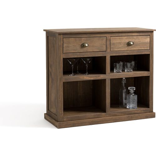 Lunja Solid Pine 2--Drawer Bar Cabinet - LA REDOUTE INTERIEURS - Modalova