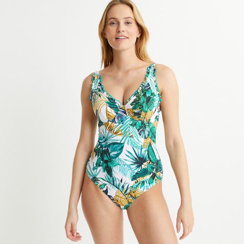 Floral Print Ruffle Swimsuit - Anne weyburn - Modalova