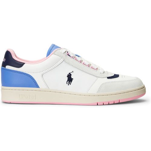 Polo Court Sport Trainers in Leather - Polo Ralph Lauren - Modalova