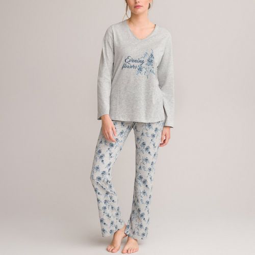Printed Cotton Pyjamas with Long Sleeves - Anne weyburn - Modalova