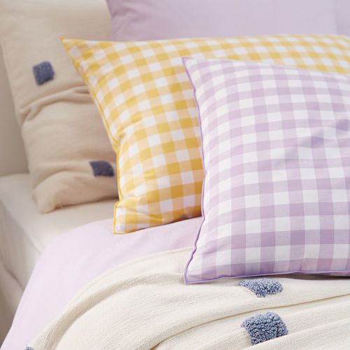 Vilnis Gometric Tufted 100% Cotton Pillowcase - LA REDOUTE INTERIEURS - Modalova
