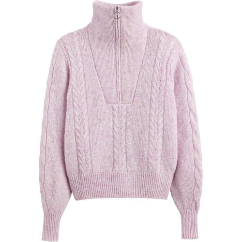 Half Zip Jumper in Wool Mix - LA REDOUTE COLLECTIONS - Modalova