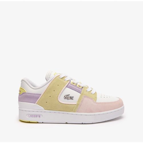 Leather Court Cage Trainers - Lacoste - Modalova