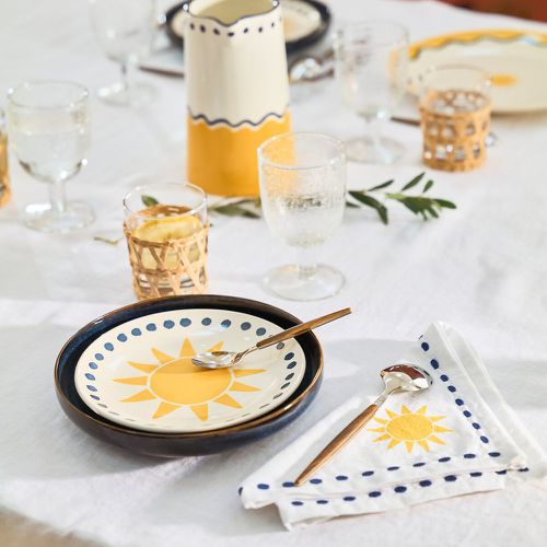 Set of 4 Olympe Sun Dessert Plates - LA REDOUTE INTERIEURS - Modalova