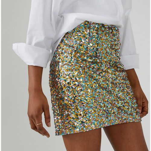 Recycled Sequin Mini Skirt - LA REDOUTE COLLECTIONS - Modalova