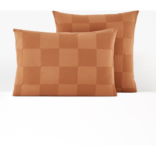 Agathe Checkerboard 100% Cotton Pillowcase - LA REDOUTE INTERIEURS - Modalova
