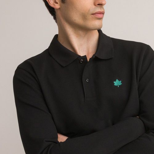 Cotton Polo Shirt with Long Sleeves - LA REDOUTE COLLECTIONS - Modalova