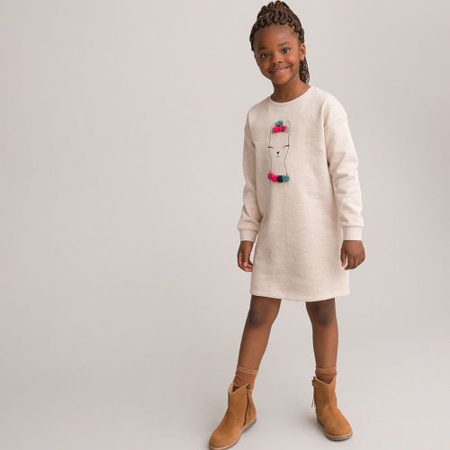 Cotton Sweatshirt Dress with Long Sleeves - LA REDOUTE COLLECTIONS - Modalova