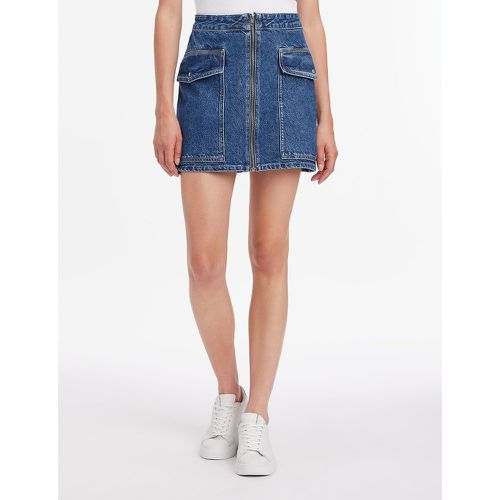 Denim Straight Mini Skirt - Calvin Klein Jeans - Modalova