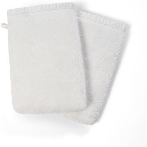 Set of 2 Helmae 100% Organic Cotton Washcloths - AM.PM - Modalova