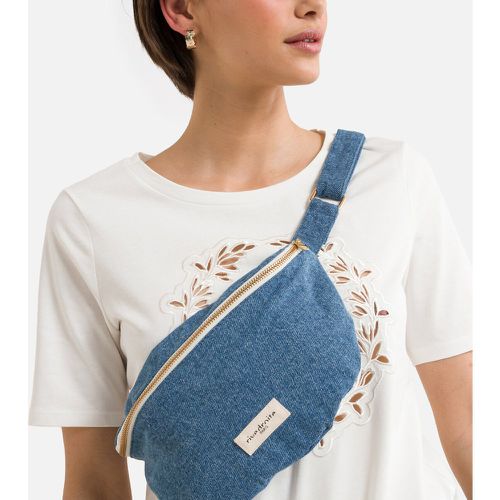 Custine Zipped Bum Bag in Cotton Canvas - RIVE DROITE PARIS - Modalova